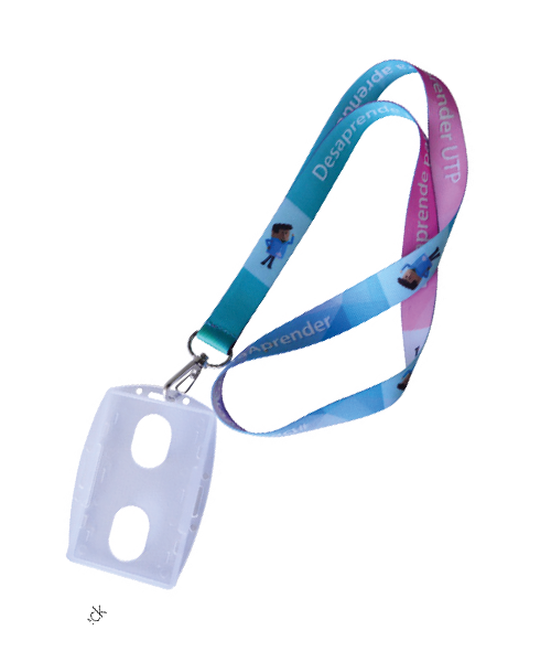 Lanyard sublimado con portafotocheck