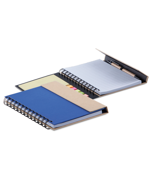 Libreta con tapa imantada anillada