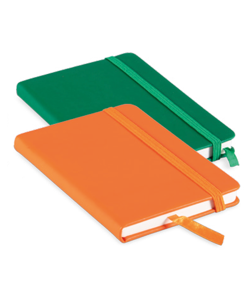 Libreta sintética hojas blancas
