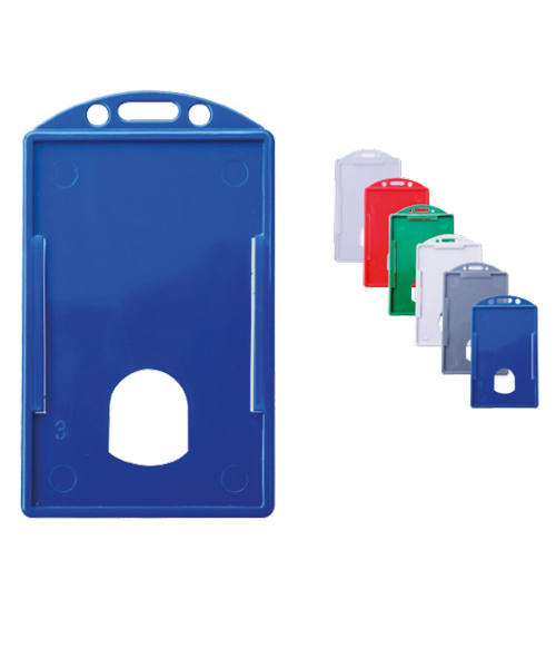 Porta fotocheck plástico color,