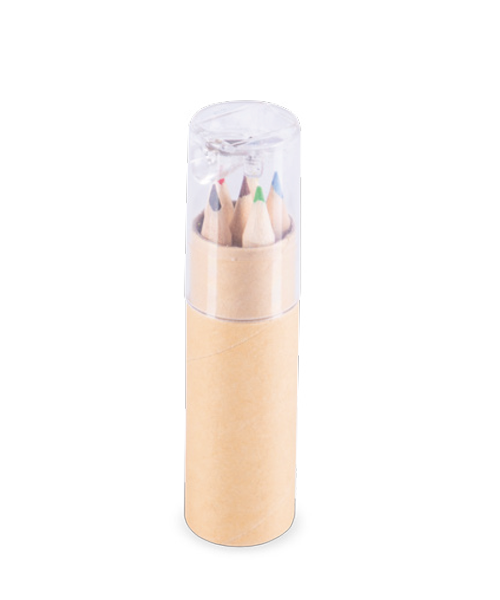 Set de colores con tajador