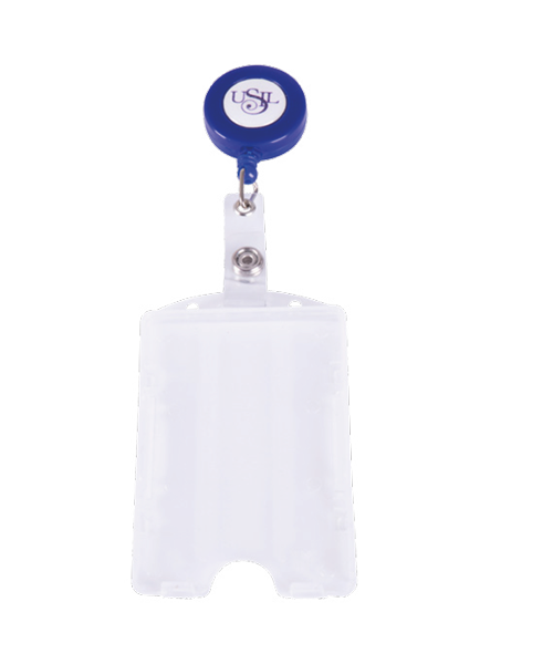 Yoyo plástico con porta fotocheck